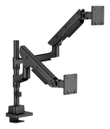 Monitorstander IcyBox 2 Monitore bis zu 57"/27kg Tischmontag