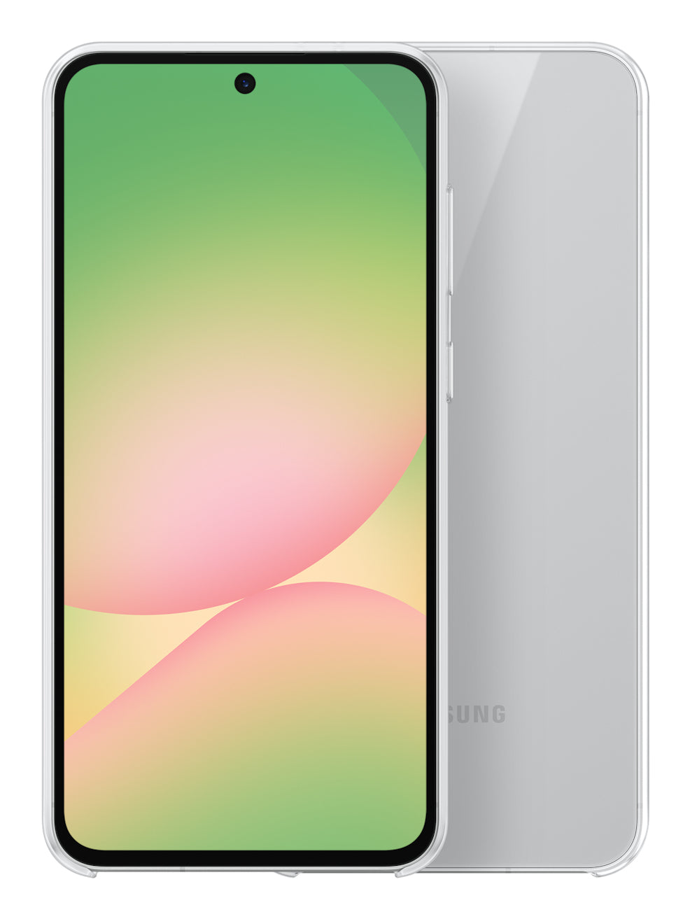 Samsung EF-QA566 mobiltelefon etui 17 cm (6.7") Cover Transparent