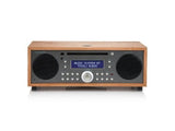 Tivoli Audio Music System BT Kirsebær (frugt), Gråbrun HiFi CD-afspiller
