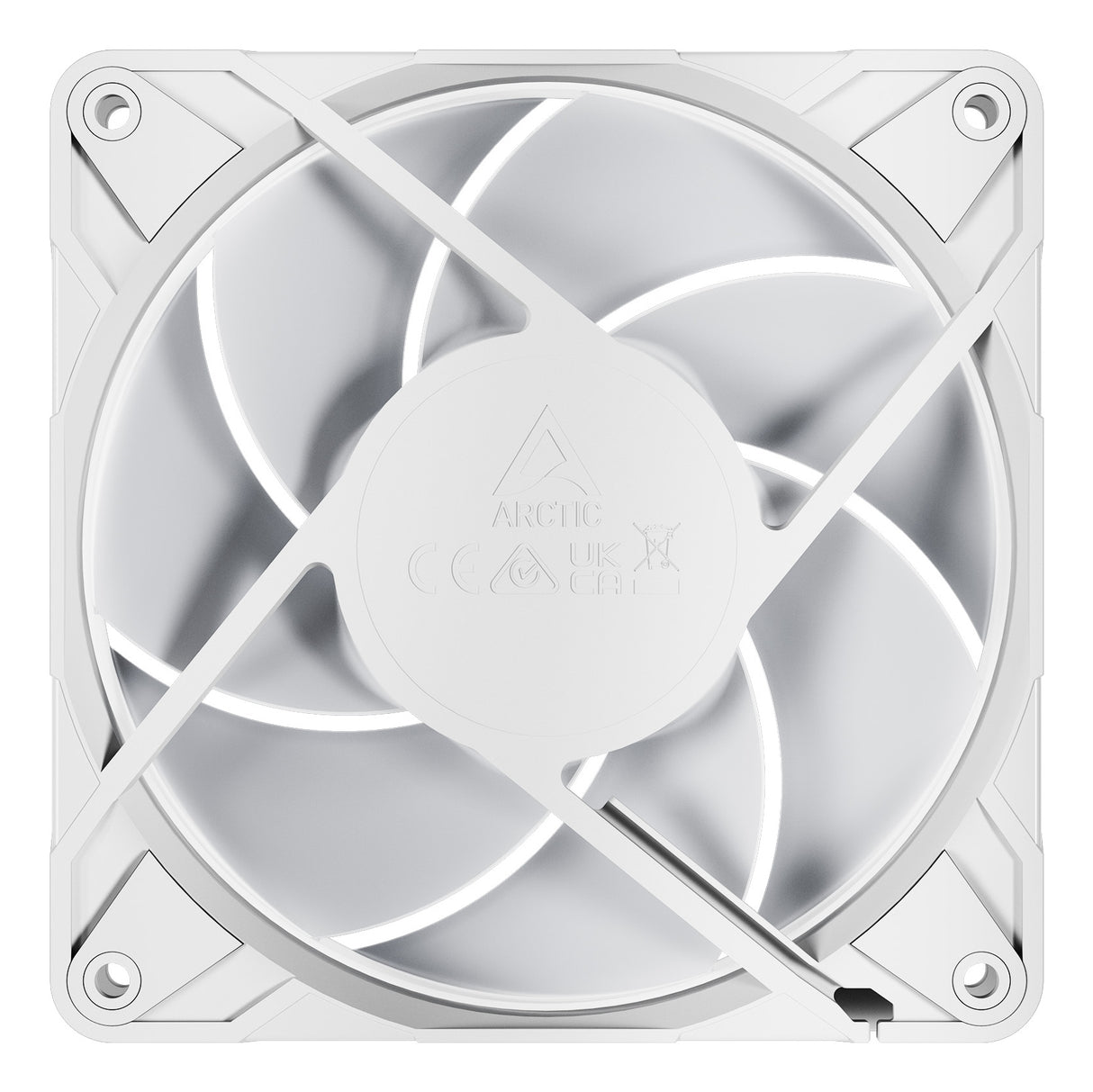 ARCTIC Freezer P12 Pro A-RGB (White) - 3 Pack Computerkabinet Ventilator 12 cm Hvid 3 stk