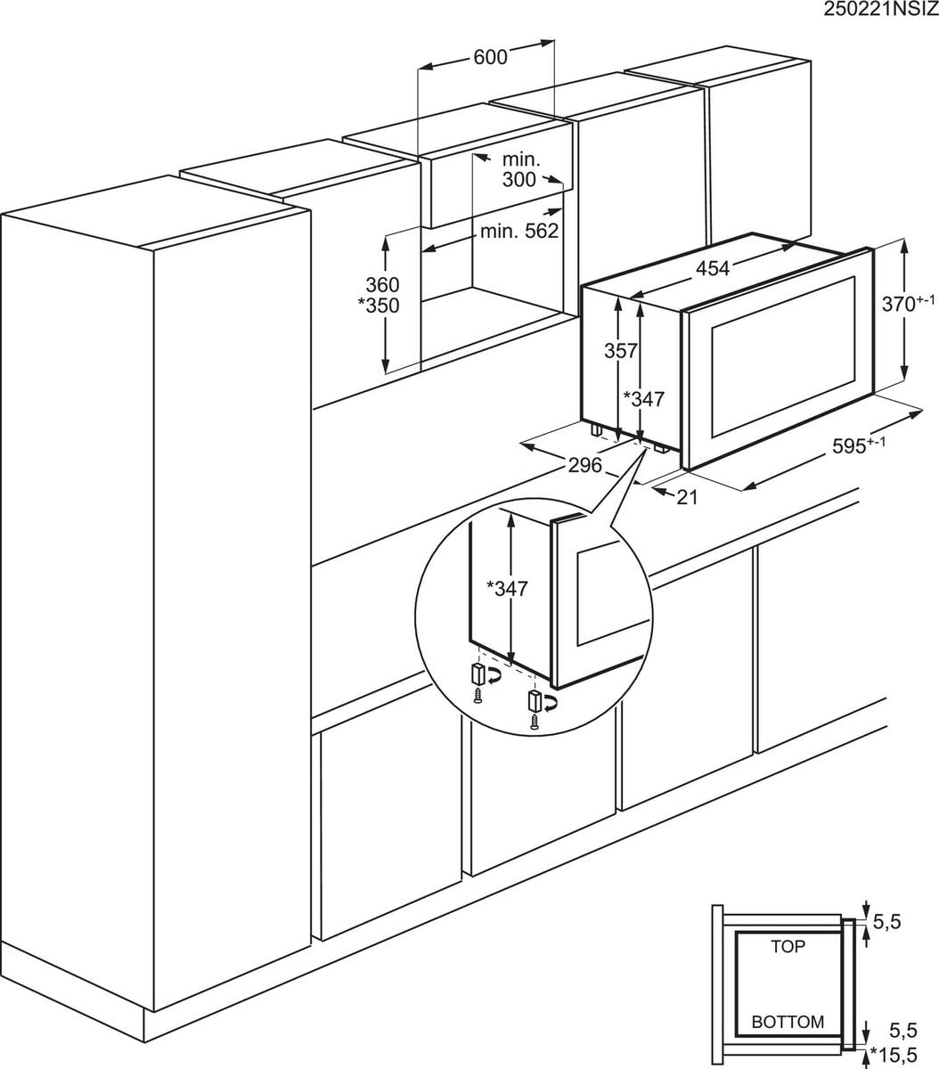 Electrolux KMFD172TEW Hvid 17 L 800 W