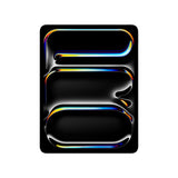 *Apple iPad Pro 13" 256GB WiFi + Cellular with standard glass - Silver (2025)