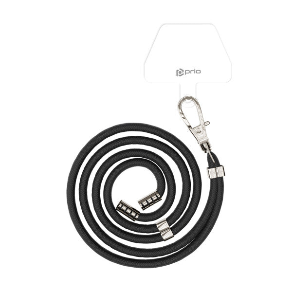prio Universal Telefonsnor 0,7m sort