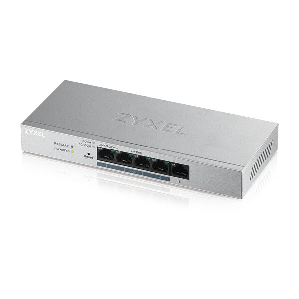 Zyxel GS1200-5HP v2 Switch 5-porte Gigabit PoE+