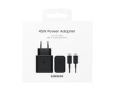 Samsung EP-T4511XBEGWW oplader til mobil enhed Universel Sort Vekselstrøm Hurtig opladning Indendørs