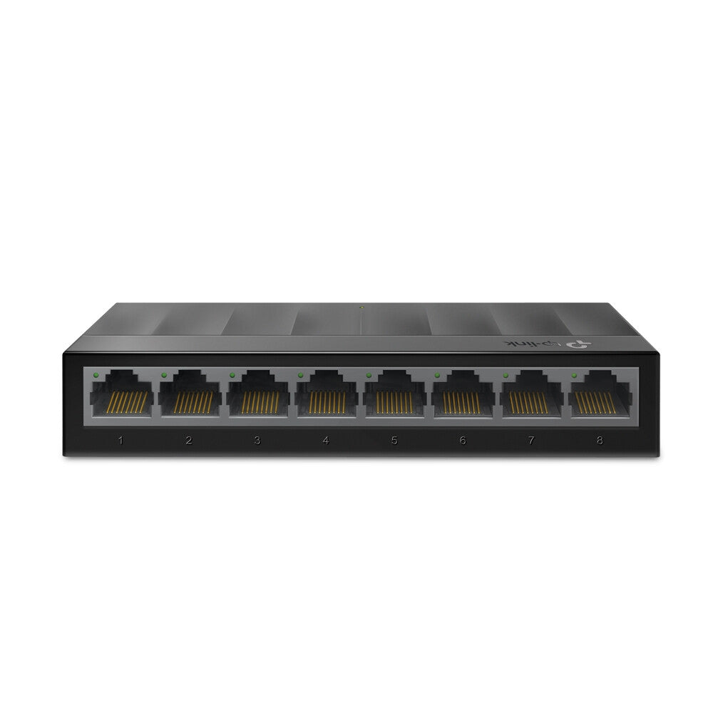 TP-Link LS1008G netværksswitch Ikke administreret Gigabit Ethernet (10/100/1000) Sort