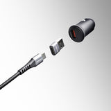 Intenso 7600013 kabel kønsskifter USB-C USB-A Anthracit
