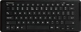 Mousetrapper Type Mini Wireless tastatur Universel USB + RF Wireless + Bluetooth QWERTY Nordisk Sort