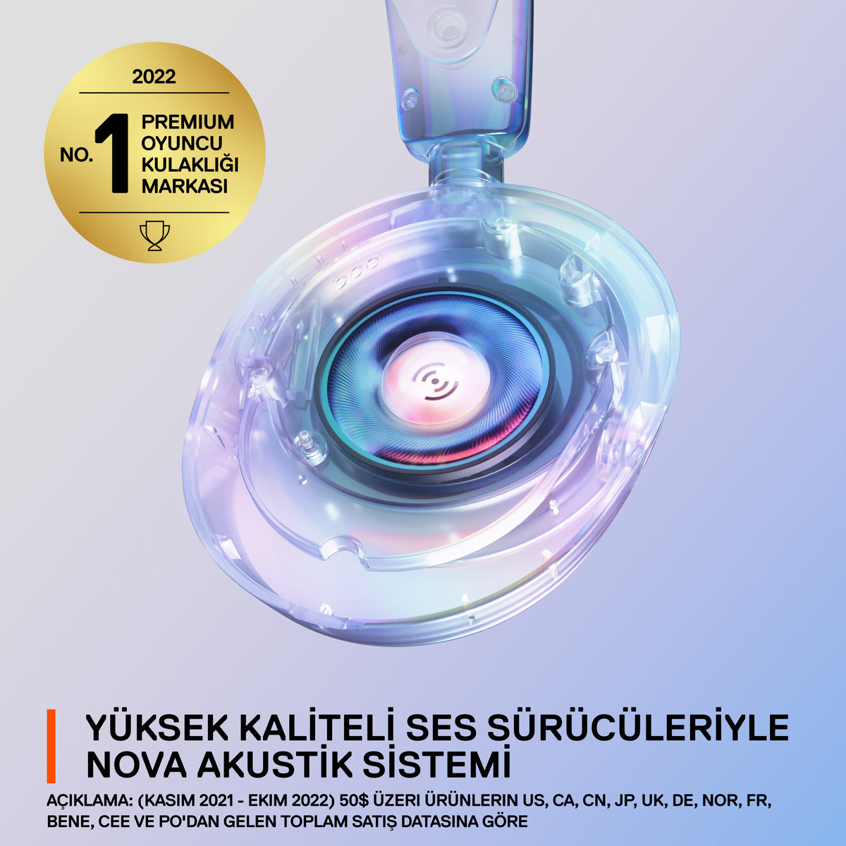 Steelseries Arctis Nova 1 Headset Ledningsført Spil Hvid
