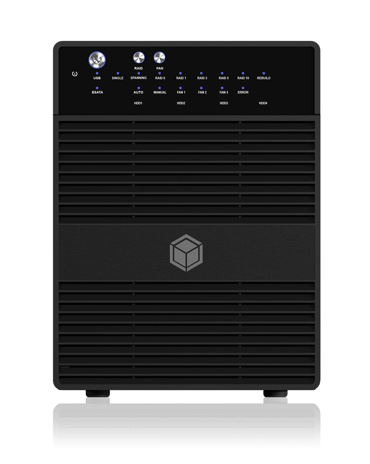 ICY BOX IB-RD3640SU3 HDD enclosure Black 3.5"