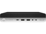 T1A HP EliteDesk 800 G5 Refurbished Intel® Core™ i5 i5-9500T 16 GB DDR4-SDRAM 256 GB SSD Windows 11 Pro Mini PC Sort, Sølv