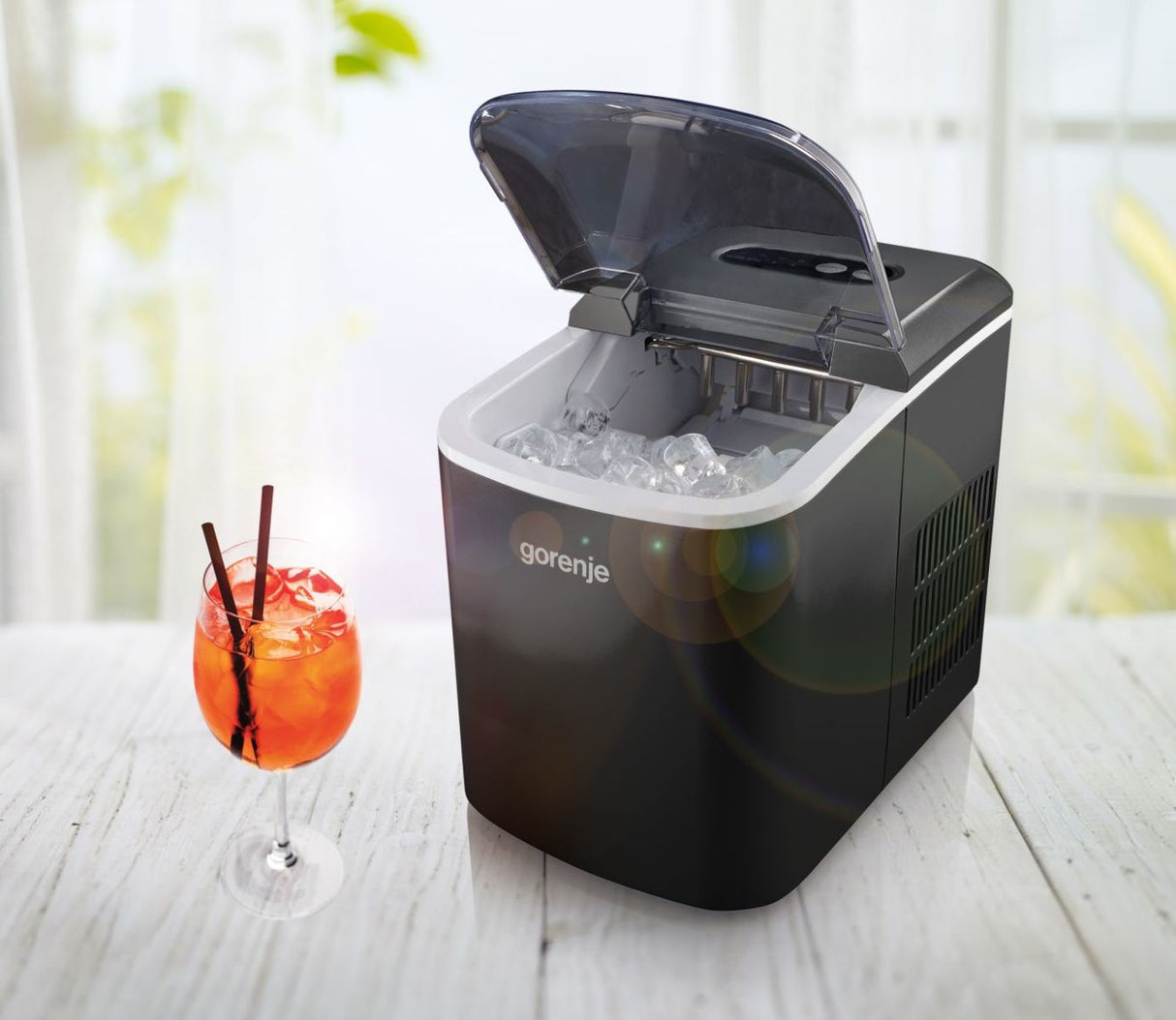 Gorenje MC1200B Bærbar isterningemaskine 12 kg/24t 120 W Sort