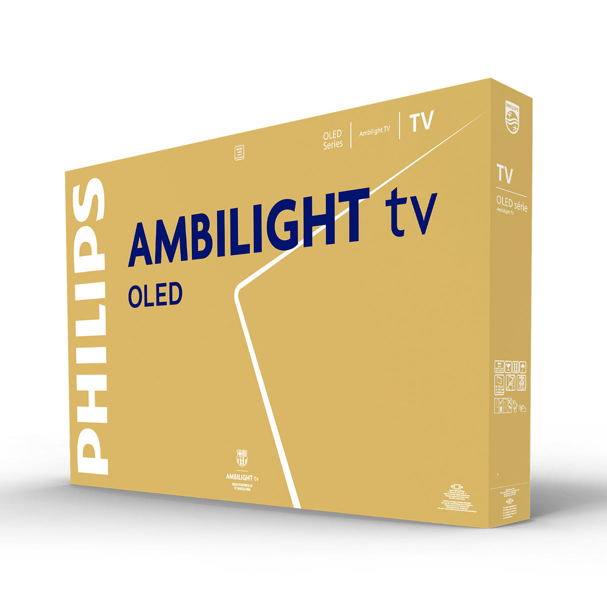 Philips 55OLED910/12 TV 139,7 cm (55") 4K Ultra HD Smart TV Wi-Fi Metallic