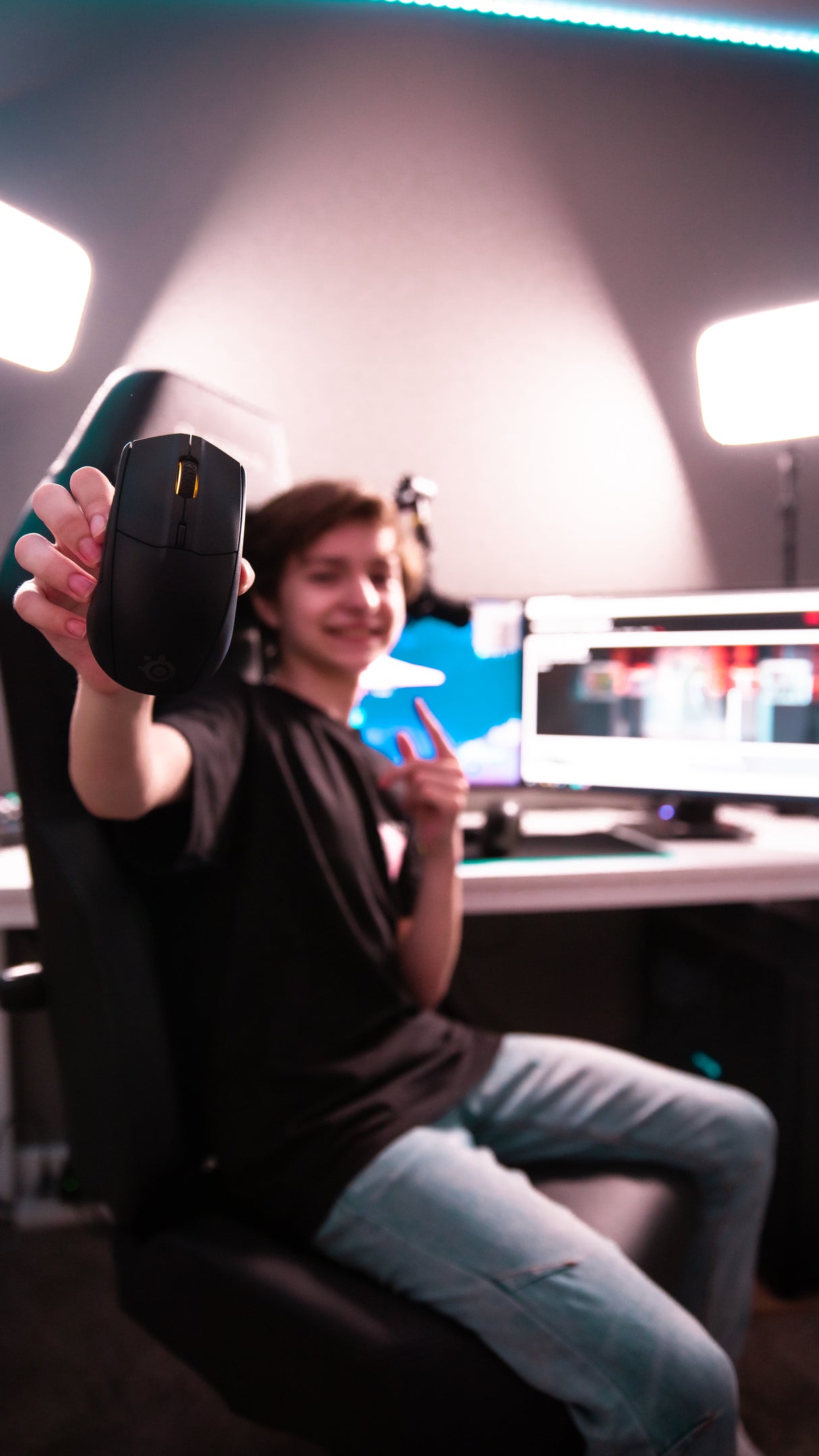 SteelSeries Rival 3 Wireless Mouse trådløs mus