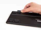 Mousetrapper Type Mini Wireless tastatur Universel USB + RF Wireless + Bluetooth QWERTY Nordisk Sort