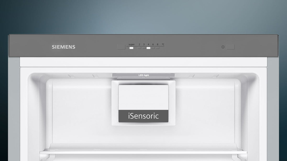 Siemens iQ300 KS36VVIEP køleskab Fritstående 346 L Rustfrit stål