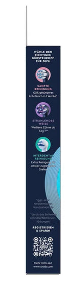 Oral-B iO Ultimate Clean Børstehoveder Sort, 6 stk.