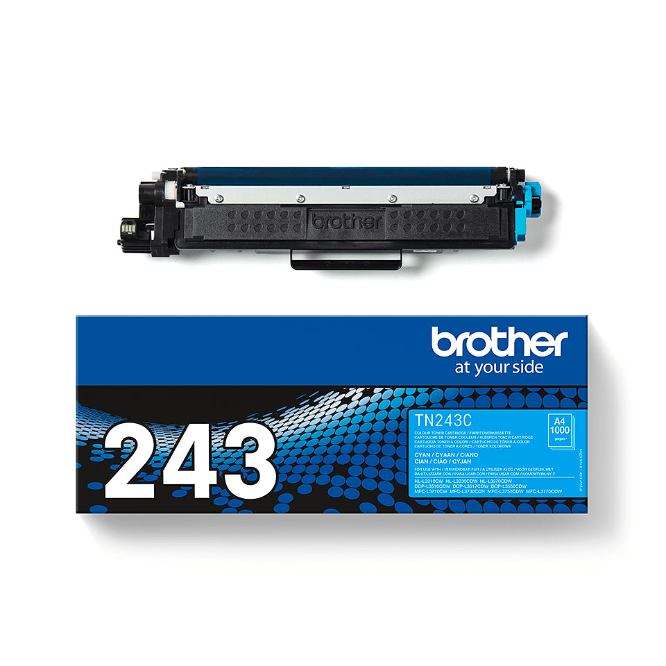 Brother TN-243C tonerpatron 1 stk Original Blå