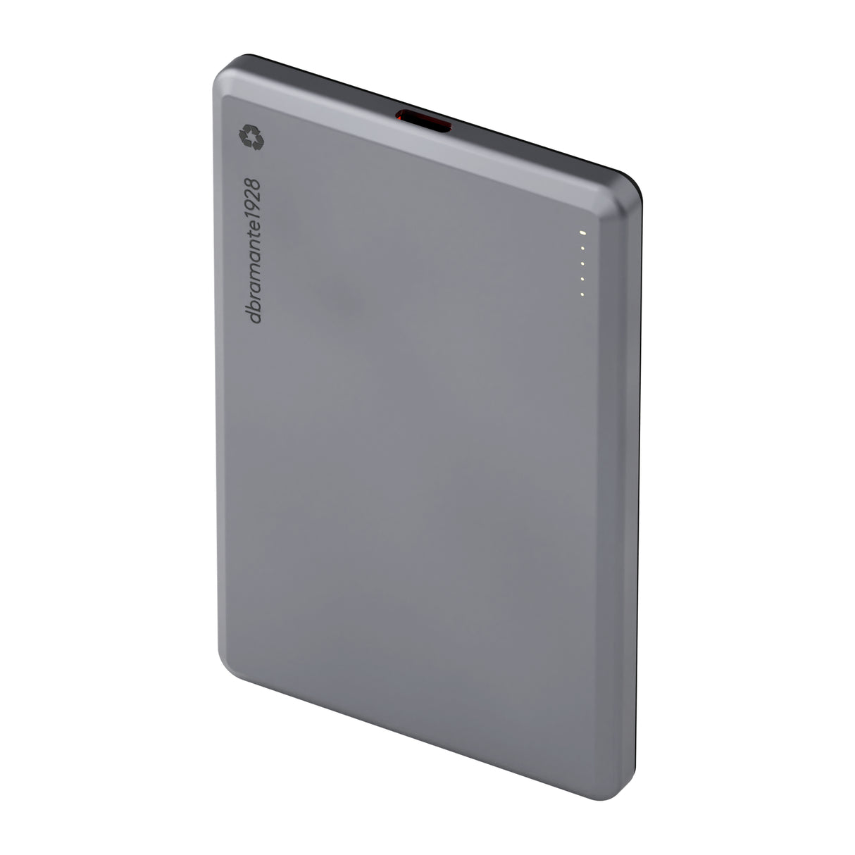 dbramante1928 re-charge 5000 mAh Trådløs opladning Grå