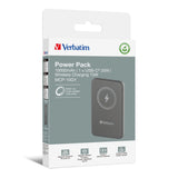 Verbatim Charge 'n' Go Lithium polymer (LiPo) 10000 mAh Trådløs opladning Grå