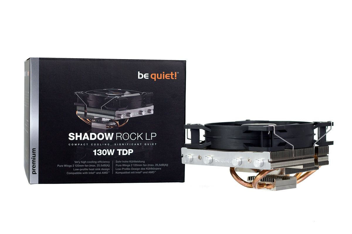 be quiet! Shadow Rock LP Processor-køler 1-pack 120 mm