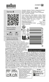 BRAUN Combipack 83M Barberhoved