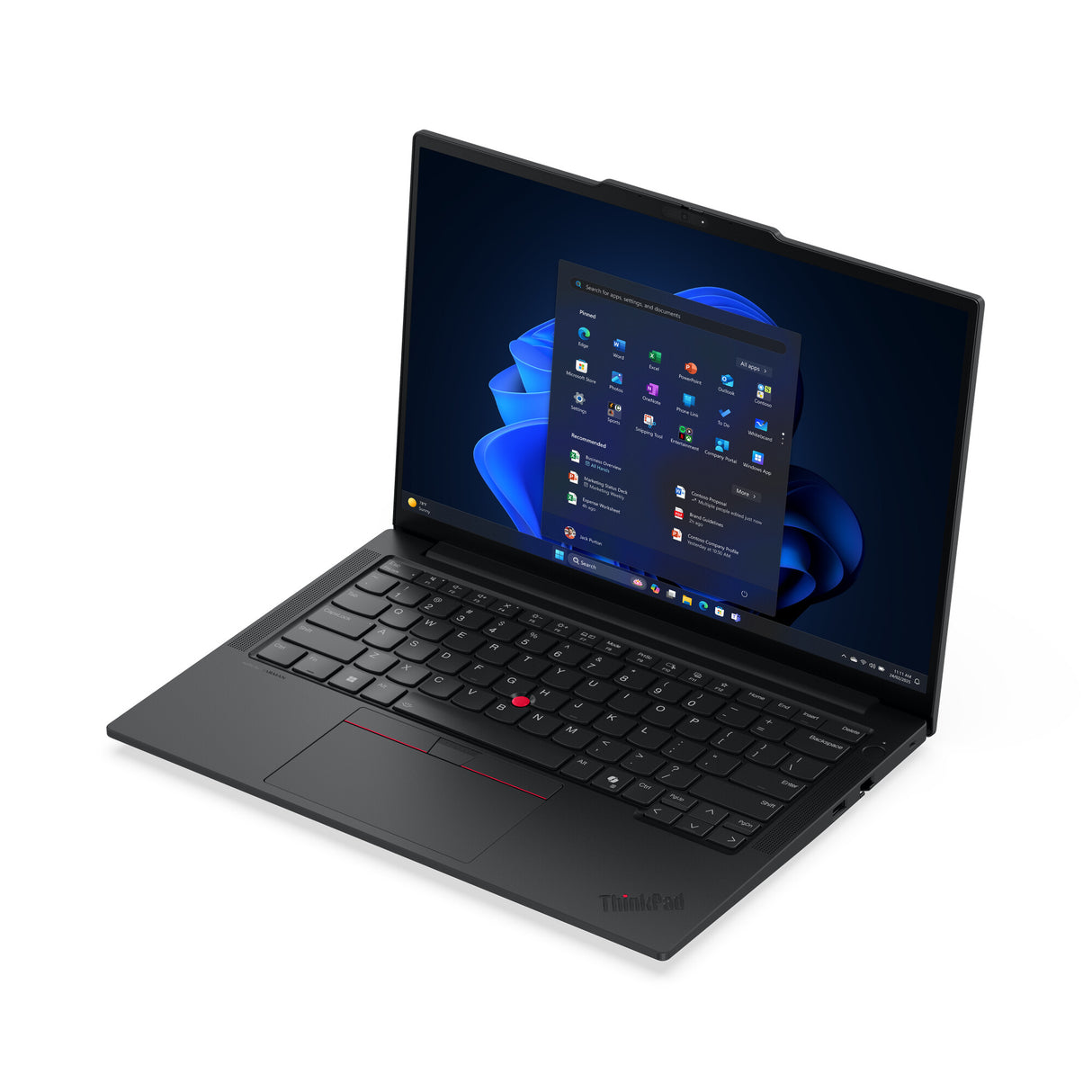 Lenovo ThinkPad E14 Gen 7 (Intel) Copilot+ PC Intel Core Ultra 5 226V Laptop 35,6 cm (14") WUXGA 16 GB LPDDR5x-SDRAM 512 GB SSD Wi-Fi 6E (802.11ax) Windows 11 Pro Engelsk Sort