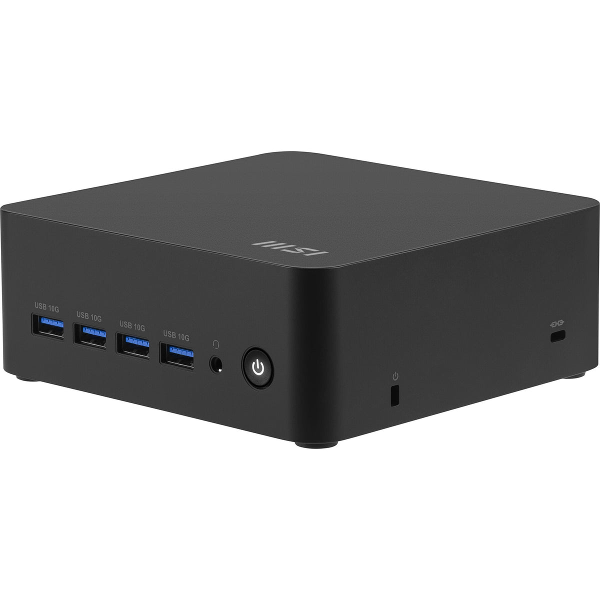 MSI Cubi Z AI 8M-004BEU USFF Sort 8945HS AMD SoC 5,2 GHz Indbyggede højttaler(e)