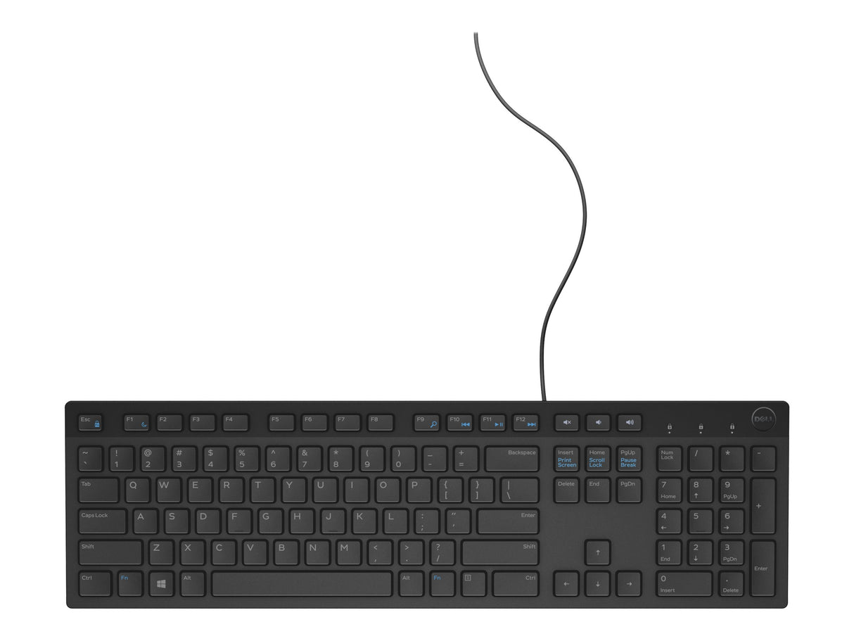 Dell KB216 Tastatur Kabling Pan Nordic QWERTY
