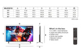 Philips 75MLED910/12 TV 190,5 cm (75") 4K Ultra HD Smart TV Wi-Fi Sort