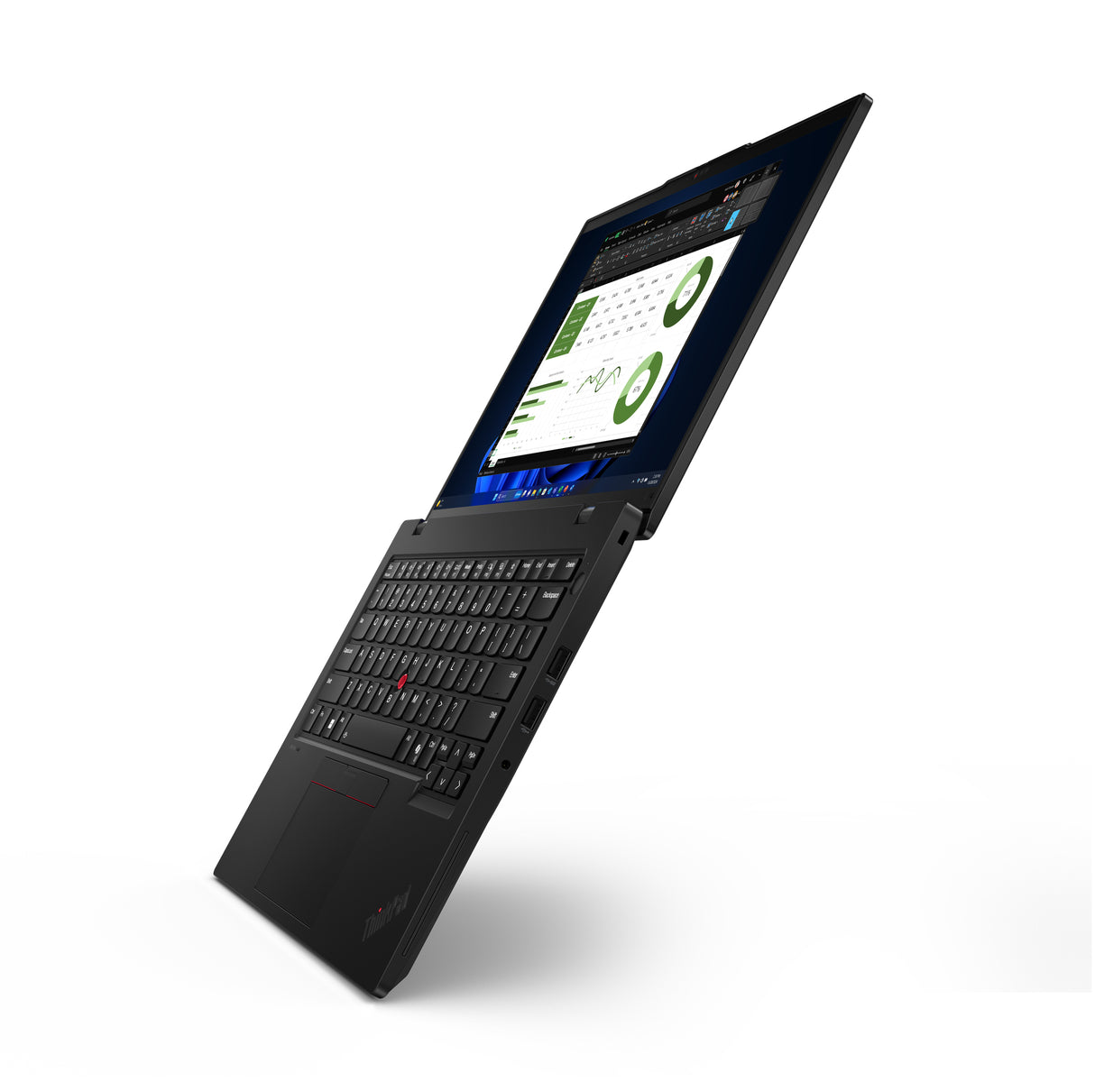 Lenovo ThinkPad L14 Gen 5 (Intel) Intel Core Ultra 5 125U Laptop 35,6 cm (14") WUXGA 16 GB DDR5-SDRAM 512 GB SSD Wi-Fi 6E (802.11ax) Windows 11 Pro Sort Nordisk