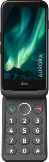 Doro Aurora 21 11,4 cm (4.5") Dual SIM Android 14 4G USB Type-C 4 GB 64 GB 3000 mAh Grafit
