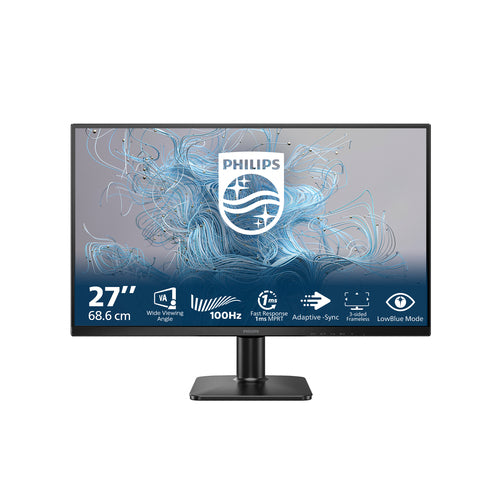 Philips 1000 series 27E2N1100L/00 computerskærm 68,6 cm (27") 1920 x 1080 pixel Fuld HD LCD Sort