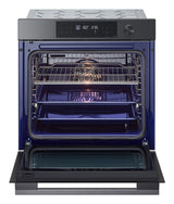 LG WS7D7632WB 76 L Sort, Rustfrit stål
