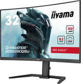 iiyama G-MASTER Red Eagle GCB3280QSU-B2 32 VA 2560 x 1440 (2K) HDMI DisplayPort 180Hz