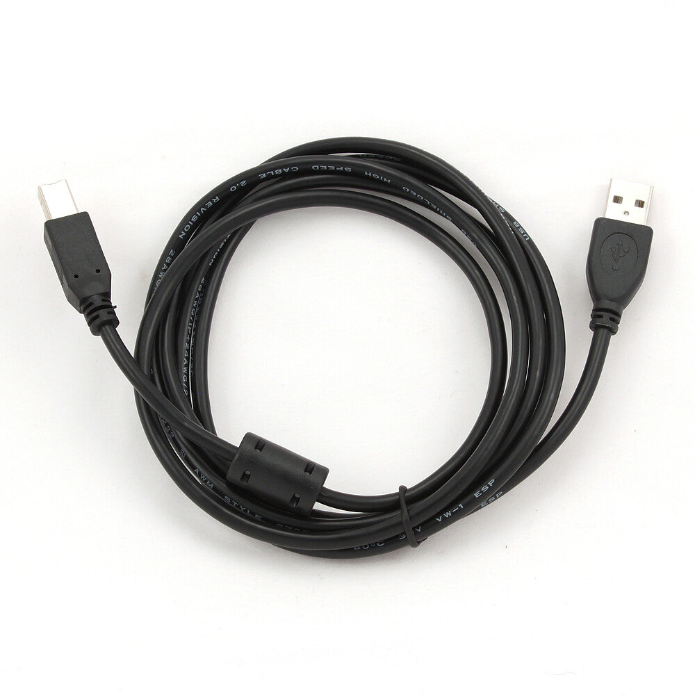 Cablexpert CCFB-USB2-AMBM-1.5M USB-kabel 1,5 m USB A USB B Sort
