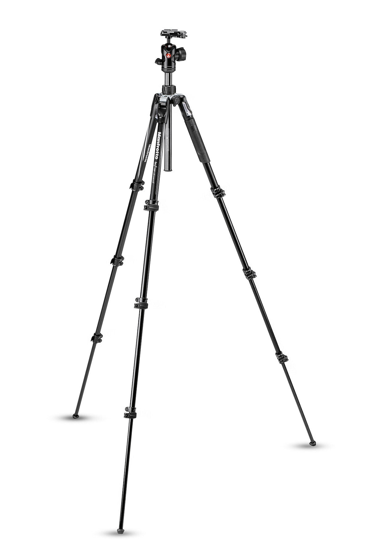 Manfrotto MKBFRLA4BK-BH tripod 3 leg(s) Black, Silver