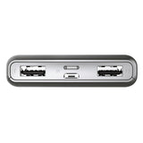 Platinet PMPB10QIB powerbank Lithium polymer (LiPo) 10000 mAh Grå