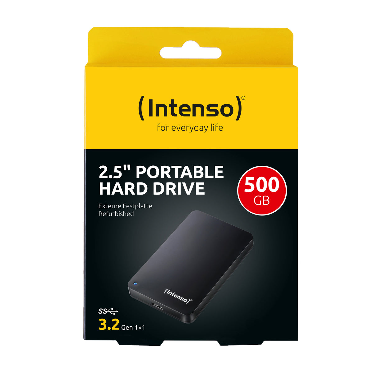Intenso Harddisk Memory Case 500GB 2.5 USB 3.0 5400rpm