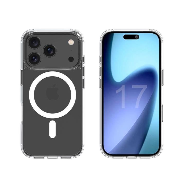 NOVANL ShockShield-cover (inkl. magnetisme) kompatibelt med iPhone 17 Pro