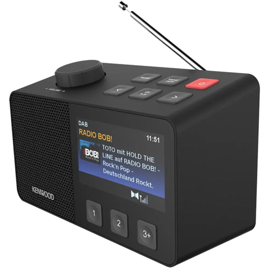 Kenwood CR-M70DAB-B DAB+/FM radio m/easy mode - sort