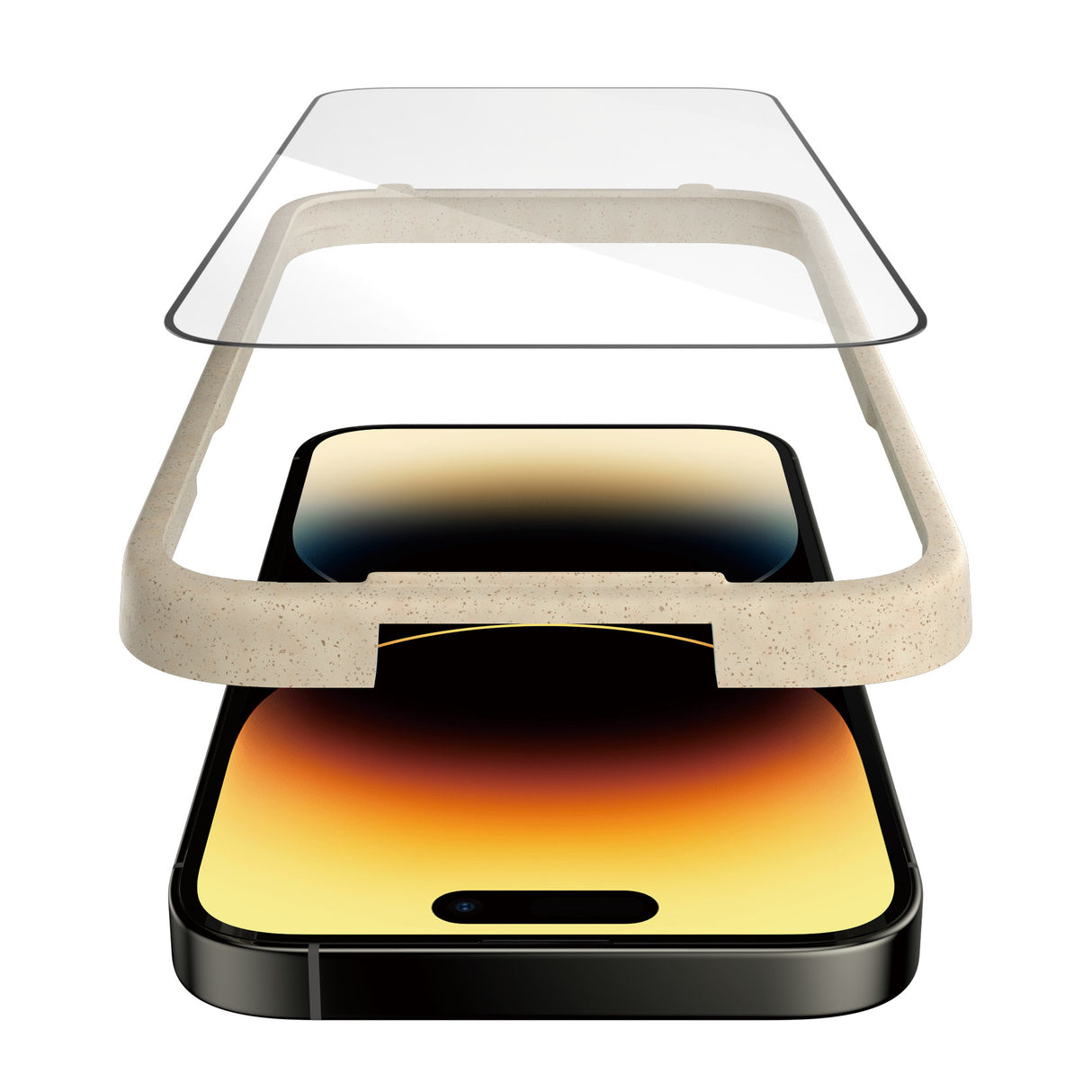 PanzerGlass ® Skærmbeskyttelse iPhone 14 Pro | Ultra-Wide Fit w. EasyAligner