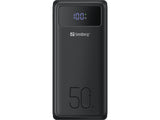 Sandberg 420-75 powerbank Lithium-Ion (Li-Ion) 50000 mAh Sort