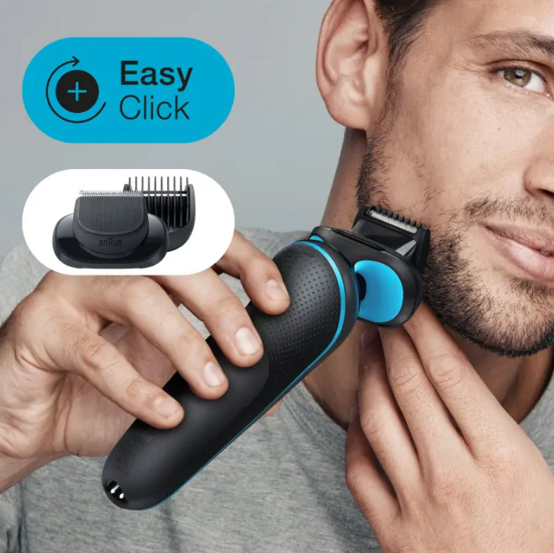 Braun Series 5 51-M4500cs Barbermaskine Sort Blå