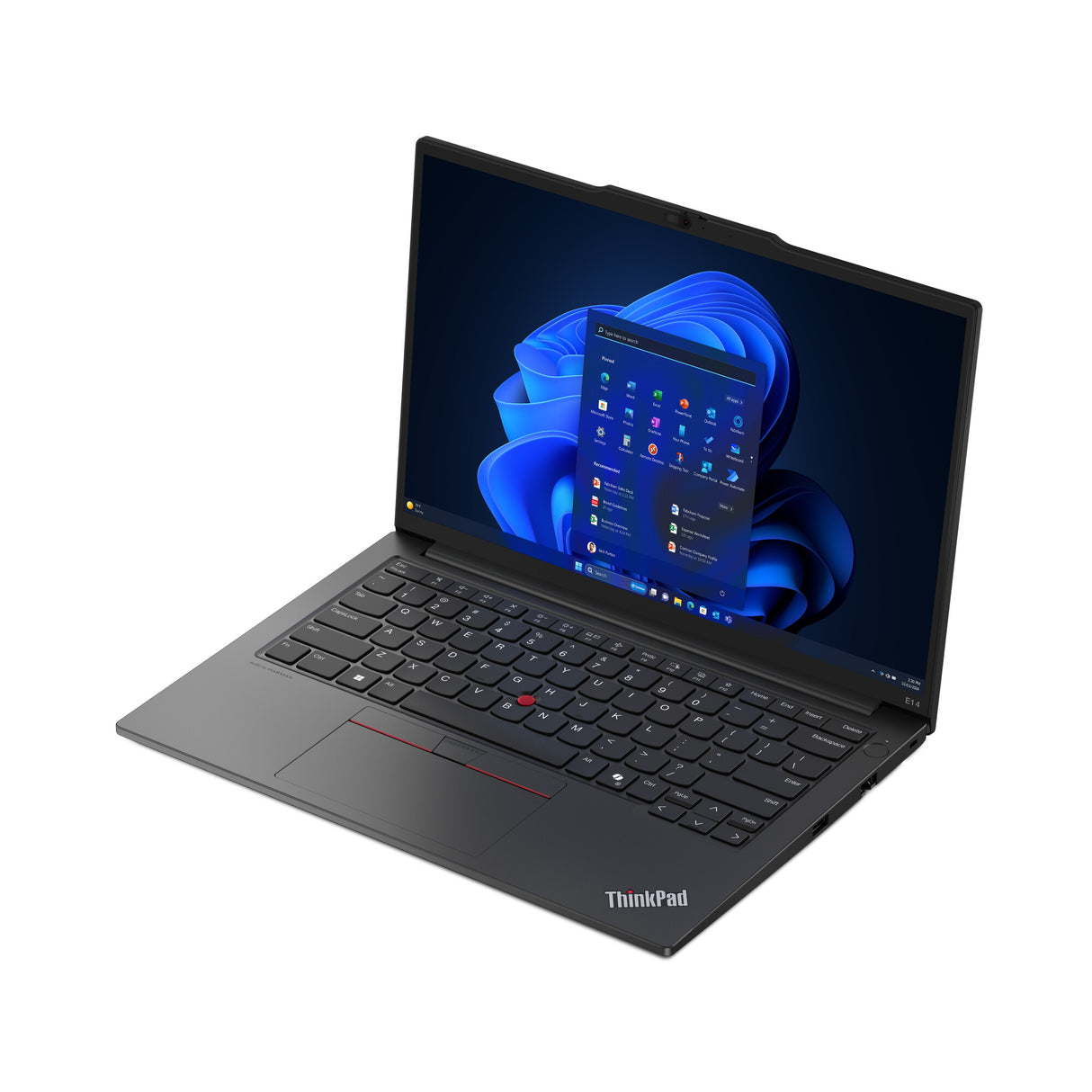 Lenovo ThinkPad E14 Gen 6 (Intel) Intel Core Ultra 5 125U Laptop 35,6 cm (14") WUXGA 16 GB DDR5-SDRAM 512 GB SSD Wi-Fi 6E (802.11ax) Windows 11 Pro Nordisk Sort