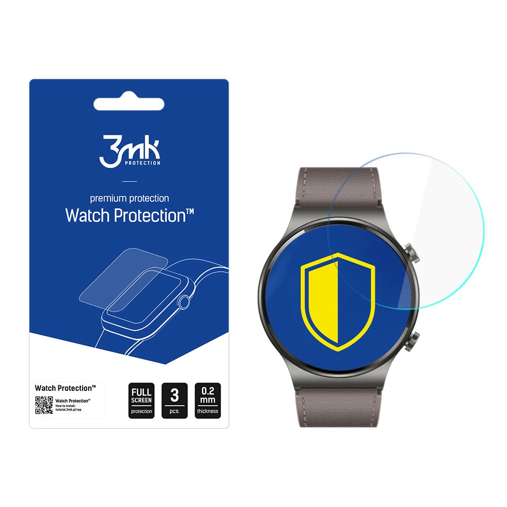 Huawei Watch GT 2 Pro - 3mk Watch ProtectionTM mod FlexibleGlass Lite