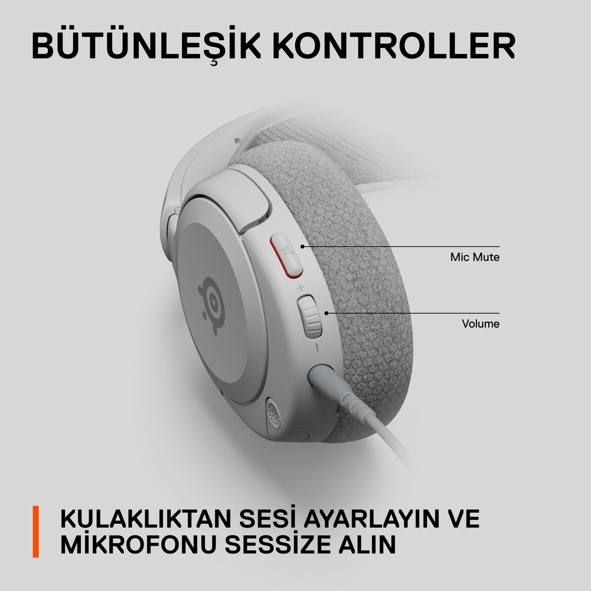 SteelSeries Arctis Nova 1 headset white