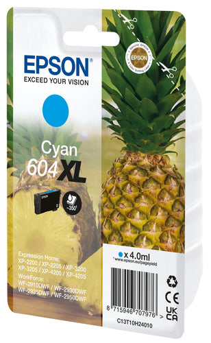 Epson 604XL blækpatron 1 stk Original Højt (XL) udbytte Blå