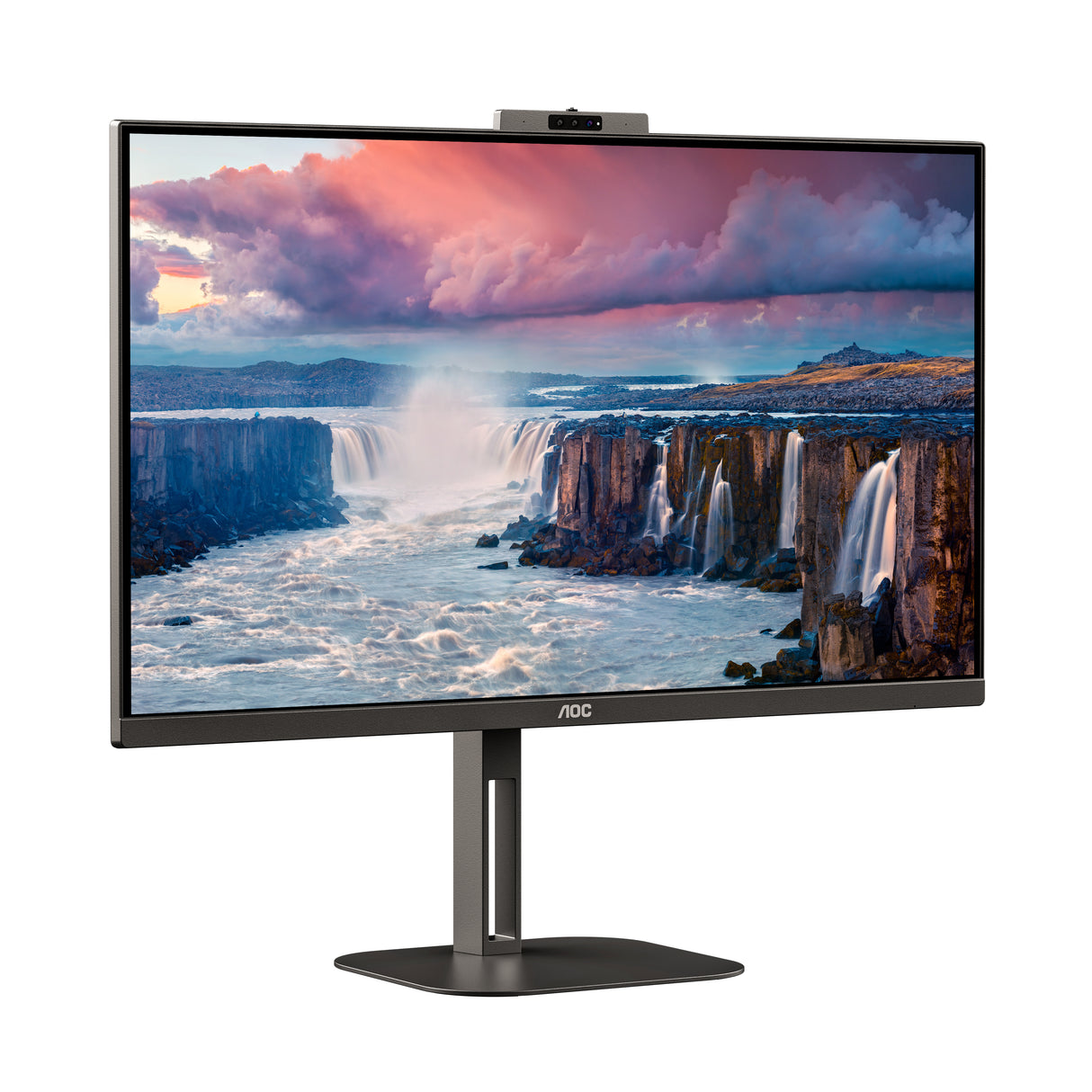 AOC V5 Q27V5CW/BK computerskærm 68,6 cm (27") 2560 x 1440 pixel Quad HD LED Sort
