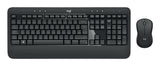 Logitech MK540 Advanced tastatur Mus inkluderet Universel RF trådløst QWERTY US International Sort